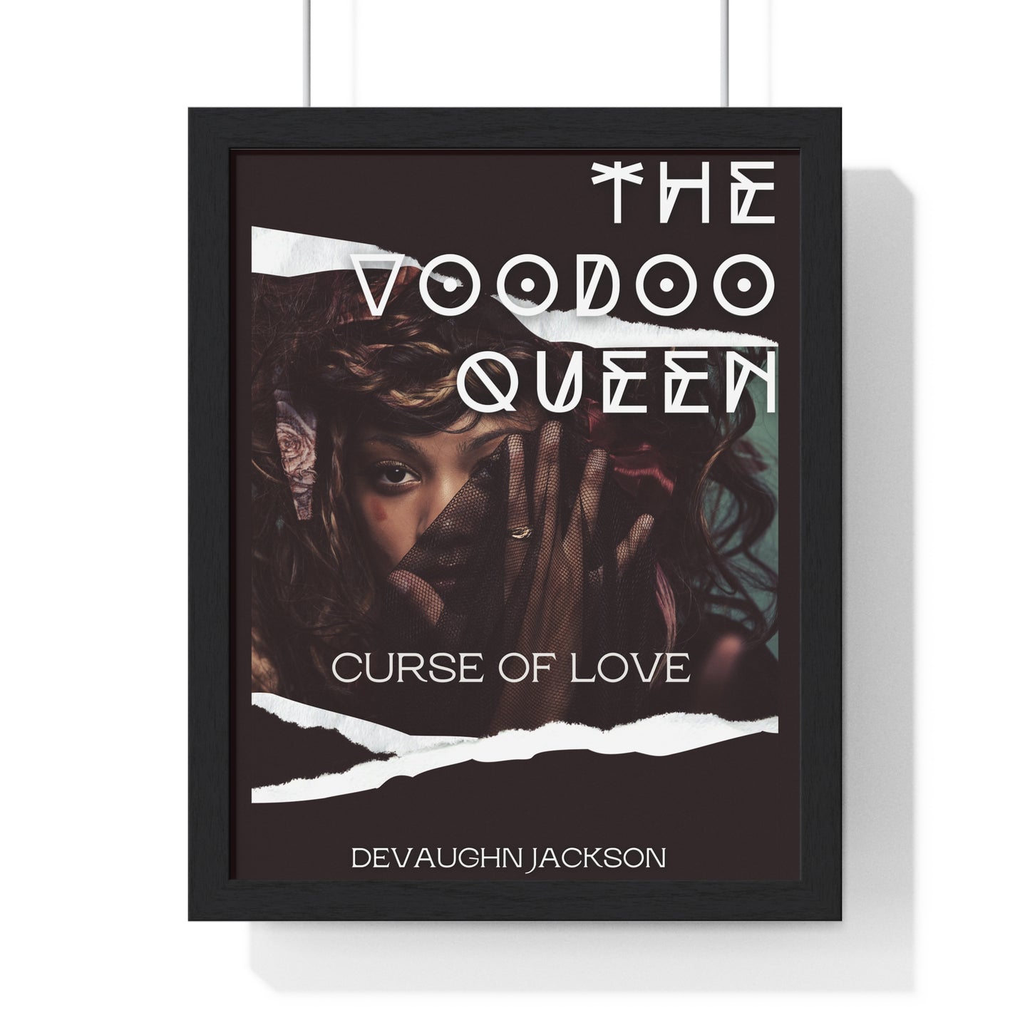 Voodoo Queen Art Print, Wall Decor, Witchy Home Accent, Unique Gift for Her, Literary Art, Feminine Decor, Halloween Decoration