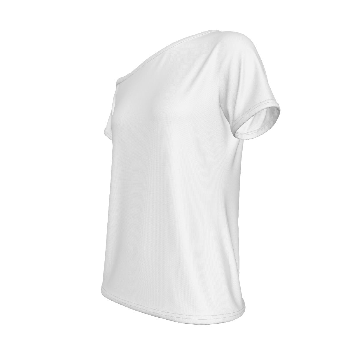 All-Over Print Women's Off-Shoulder T-shirt
