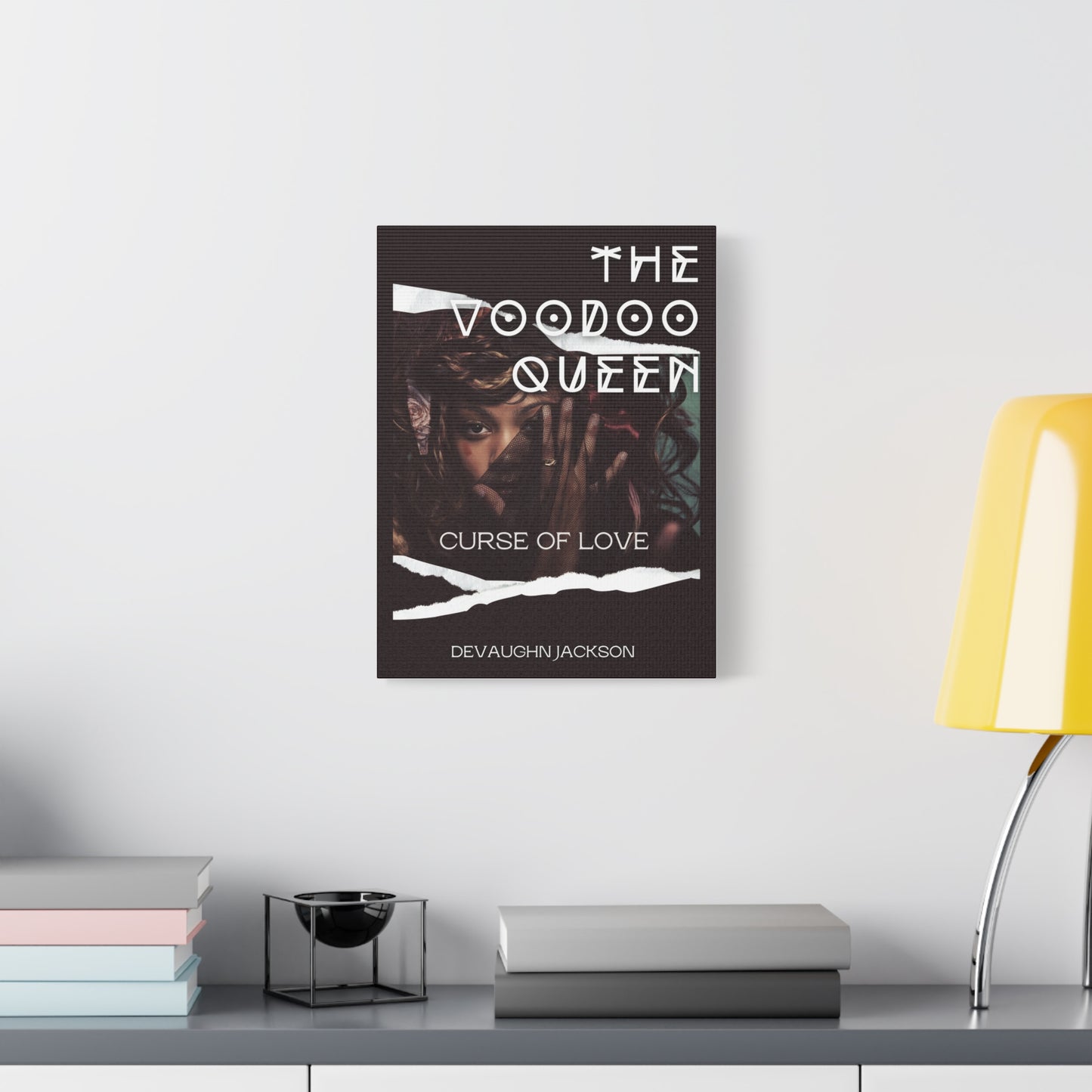 Voodoo Queen Canvas Art Print, Wall Decor for Home, Gift for Art Lovers, Bohemian Vibe, Unique Artwork, Modern Wall Art