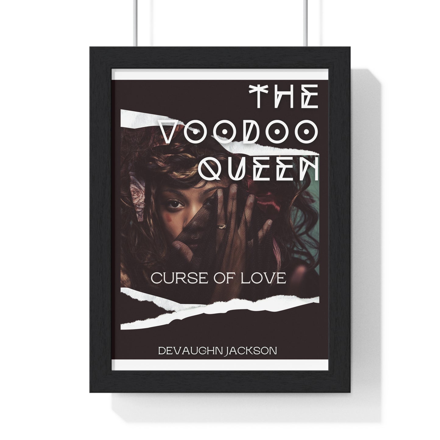 Voodoo Queen Art Print, Wall Decor, Witchy Home Accent, Unique Gift for Her, Literary Art, Feminine Decor, Halloween Decoration