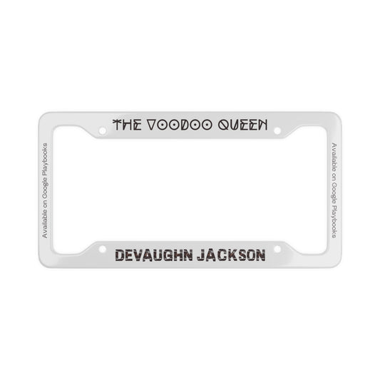 Voodoo Queen License Plate Frame, Custom Car Decor, Unique Gift for Her, Personalized Auto Accessory, Fun Voodoo Theme