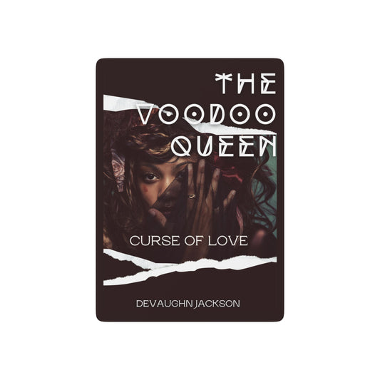 Voodoo Queen Playing Cards | Unique Card Game, Black Ace, Poker Night Supplies, Gift for Gamers, Stylish Home Decor