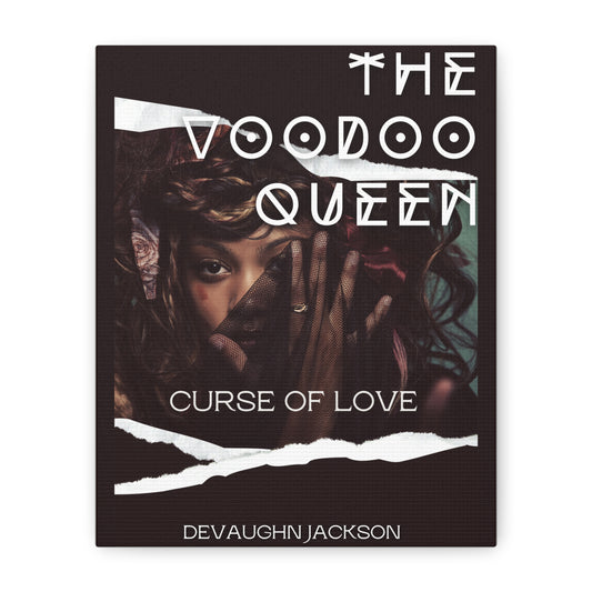 Voodoo Queen Canvas Art Print, Wall Decor for Home, Gift for Art Lovers, Bohemian Vibe, Unique Artwork, Modern Wall Art