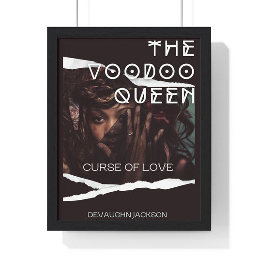 Voodoo Queen Art Print, Wall Decor, Witchy Home Accent, Unique Gift for Her, Literary Art, Feminine Decor, Halloween Decoration