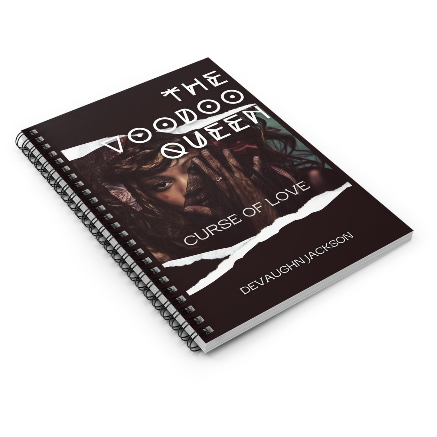 Spiral Notebook - The Voodoo Queen Journal, Witchcraft Notebook, Gift for Writers, Creative Journal, Unique Stationery