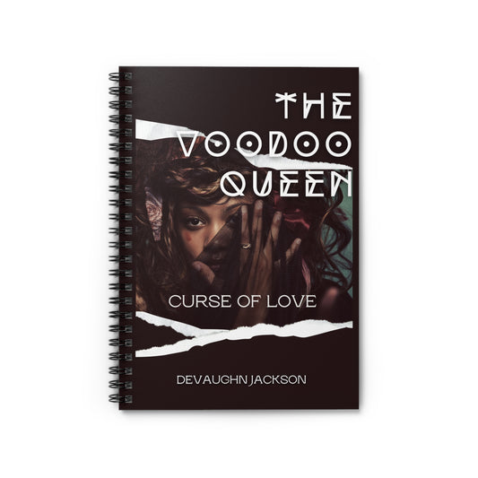Spiral Notebook - The Voodoo Queen Journal, Witchcraft Notebook, Gift for Writers, Creative Journal, Unique Stationery