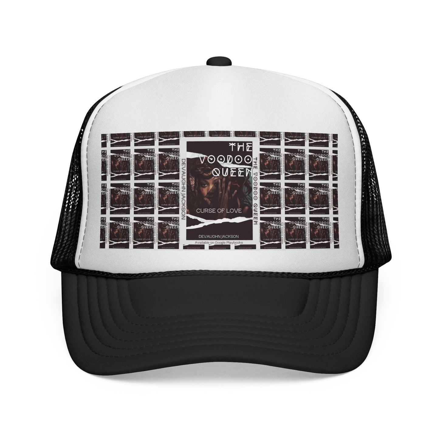 Voodoo Queen Trucker Cap | Stylish Summer Hat for Festivals, Outdoor Adventures, Casual Wear, Unique Gift, Adjustable