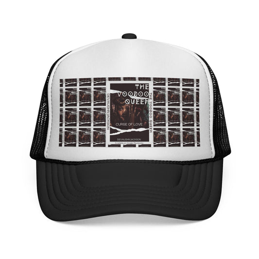 Voodoo Queen Trucker Cap | Stylish Summer Hat for Festivals, Outdoor Adventures, Casual Wear, Unique Gift, Adjustable