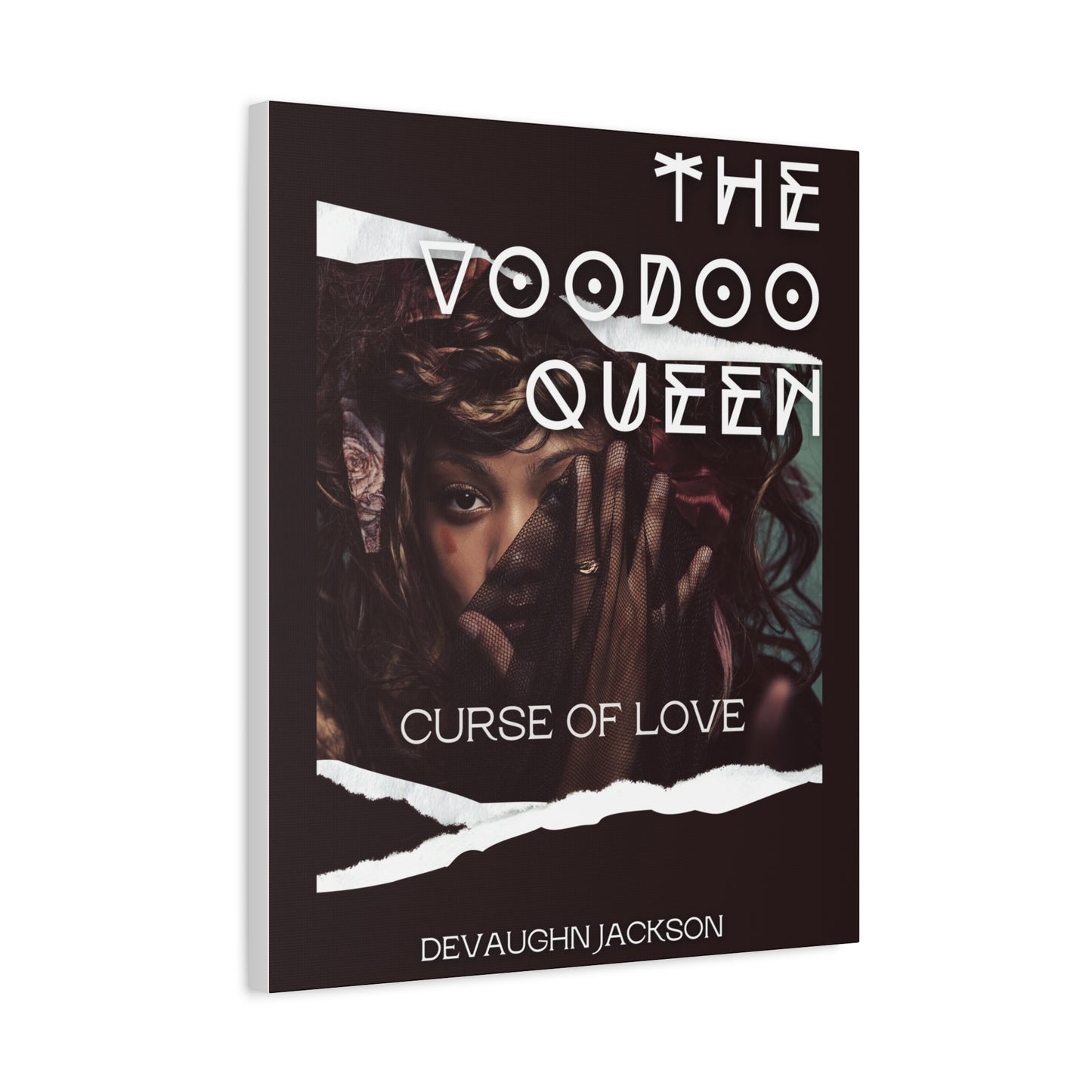 Voodoo Queen Canvas Art Print, Wall Decor for Home, Gift for Art Lovers, Bohemian Vibe, Unique Artwork, Modern Wall Art