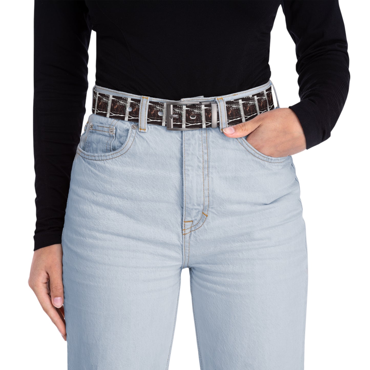 Stylish Graphic Belt for Trendy Outfits, Fashion Accessory, Gifts for Her, Chic Wardrobe Essentials, Unique Statement Belt