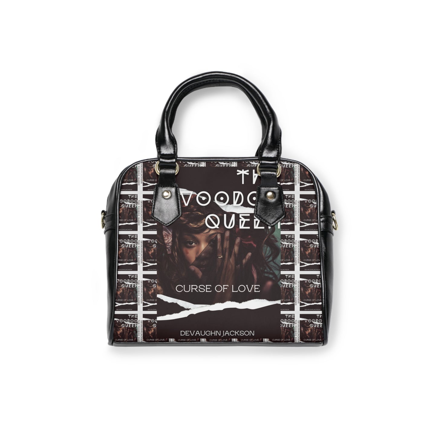 Voodoo Queen Shoulder Handbag | Curse of Love Tote | Boho Chic Purse | Unique Gift for Her | Festival Essentials | Stylish Everyday Bag