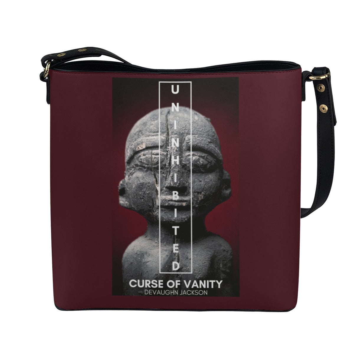 Minimalist Square Crossbody Bucket Bag