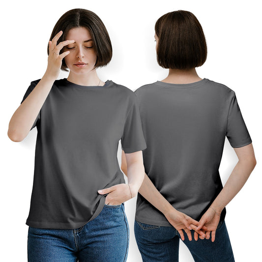 Women's Essential Crew Neck T-Shirt For The USA|180GSM Front & Back DTF