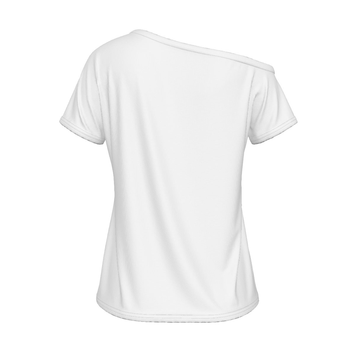 All-Over Print Women's Off-Shoulder T-shirt