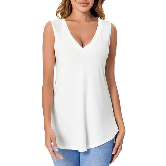 All-Over Print Women's Sports Vest|180GSM COTTON