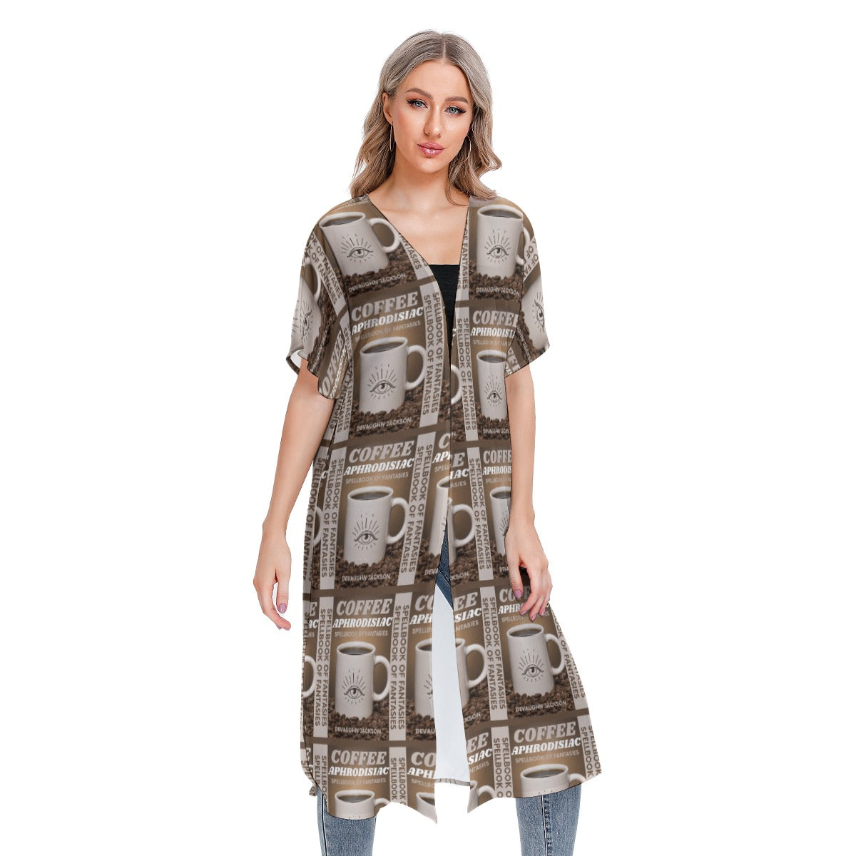 Women's Short Sleeve Cardigan