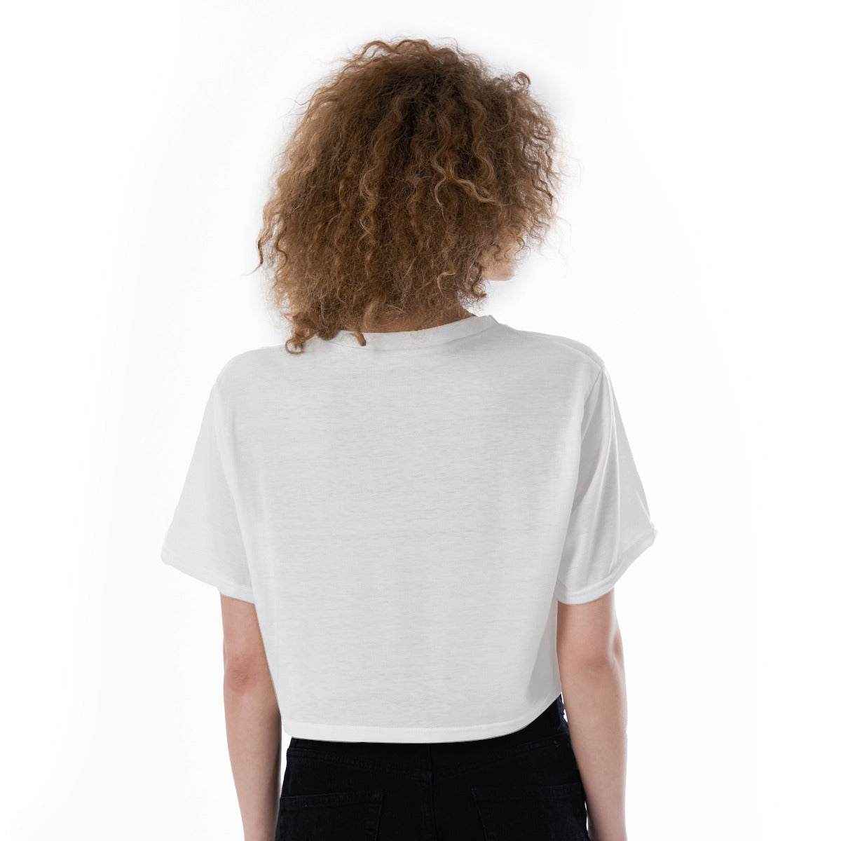 All-Over Print Cropped T-Shirt