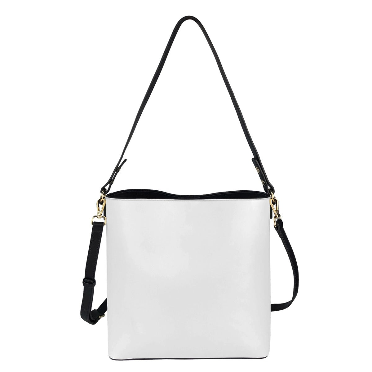 Minimalist Square Crossbody Bucket Bag