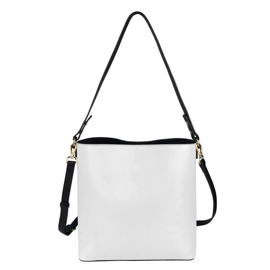 Minimalist Square Crossbody Bucket Bag