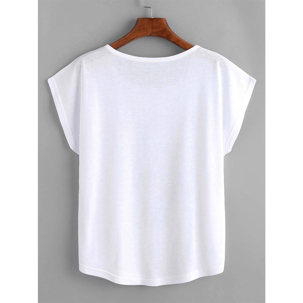 Women's Curved Hem T-shirt (Plus Size)