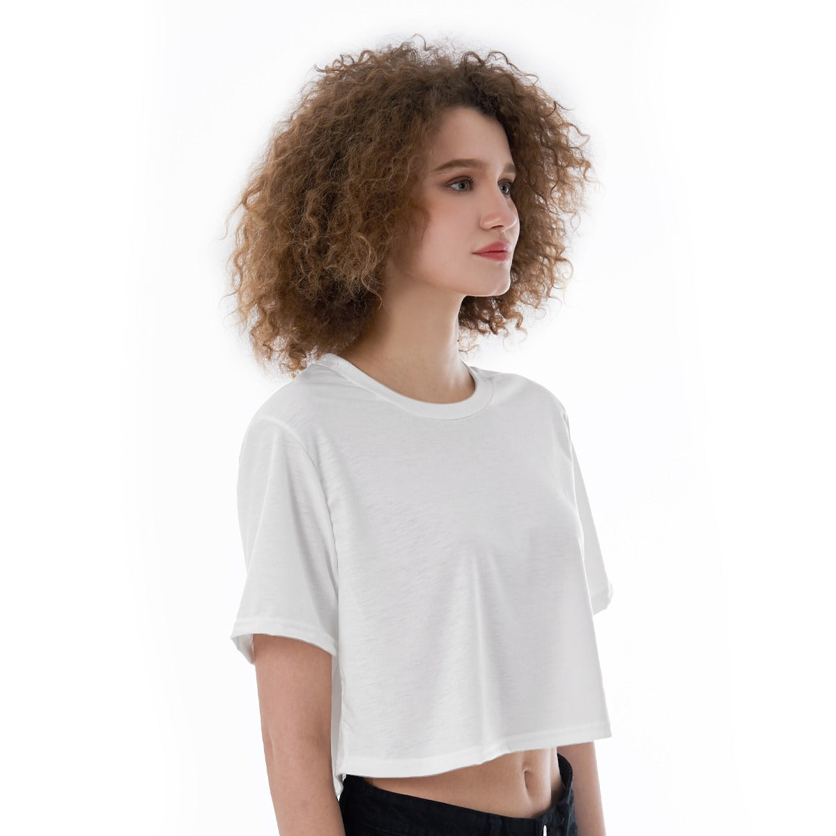 All-Over Print Cropped T-Shirt