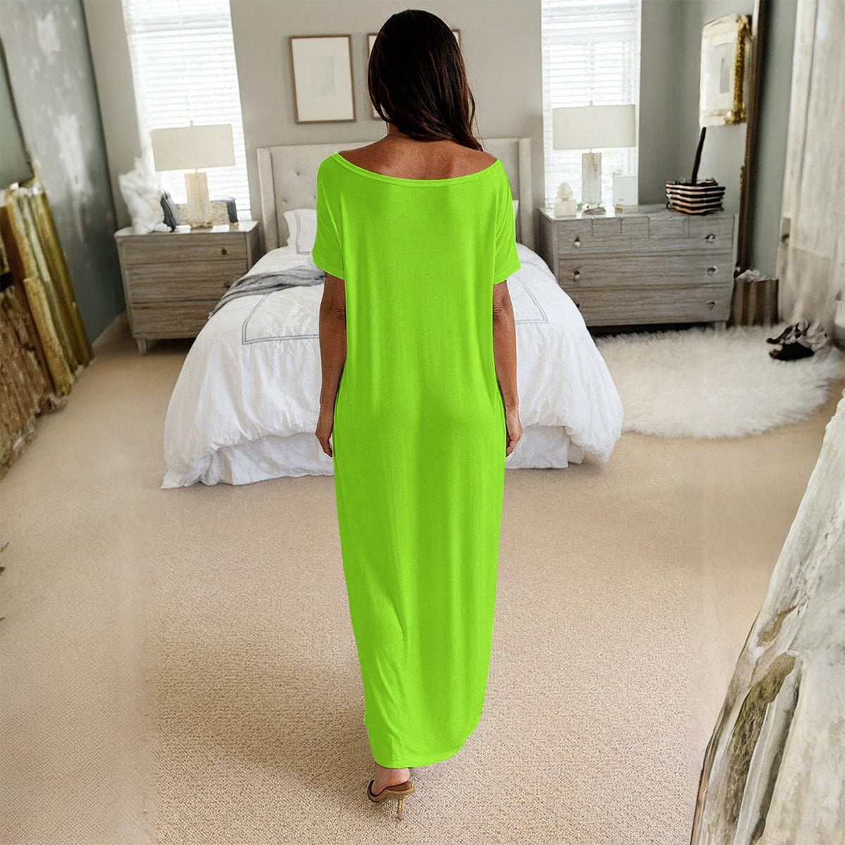 Women's Long Dress With Pocket