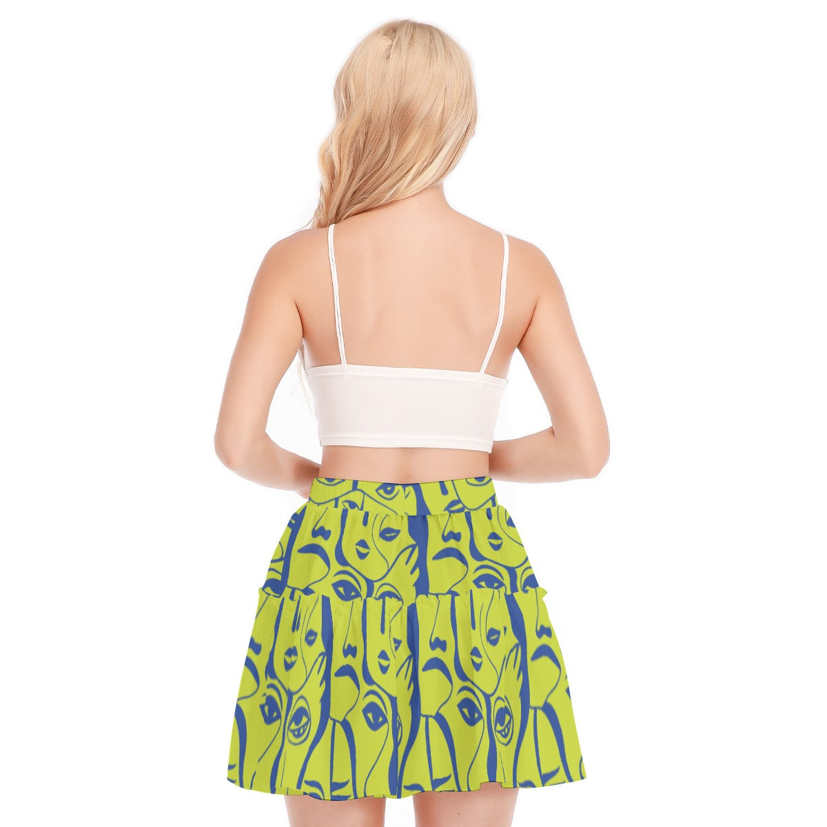 Women's Ruffled Mini Skirt