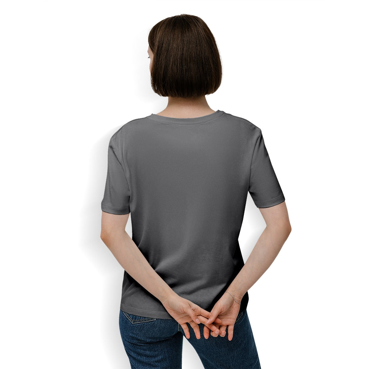 Women's Essential Crew Neck T-Shirt For The USA|180GSM Front & Back DTF