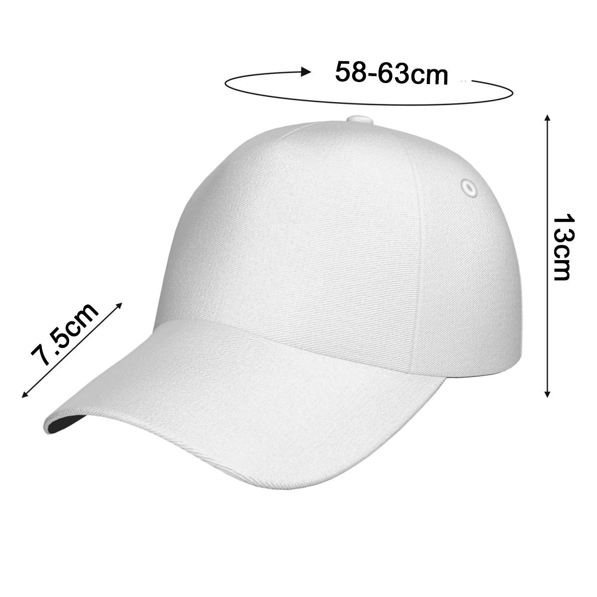 All-Over Print Peaked Cap
