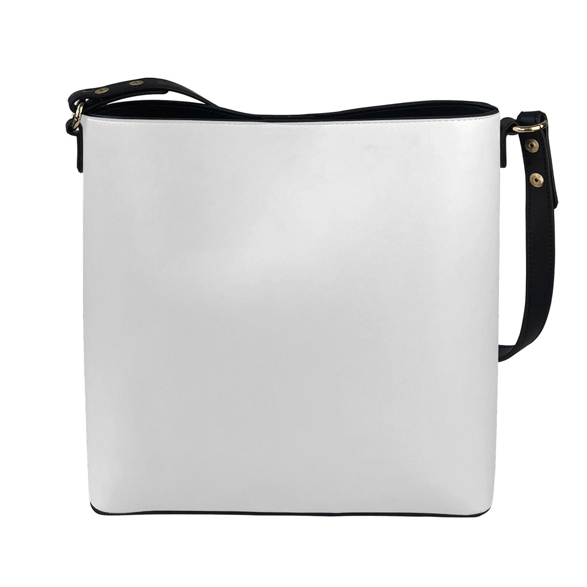 Minimalist Square Crossbody Bucket Bag