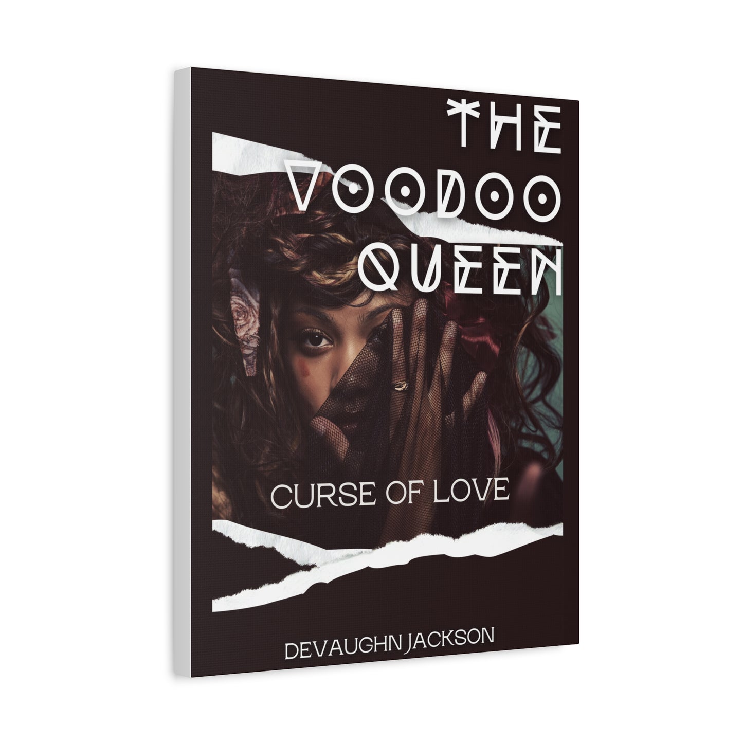 Voodoo Queen Canvas Art Print, Wall Decor for Home, Gift for Art Lovers, Bohemian Vibe, Unique Artwork, Modern Wall Art