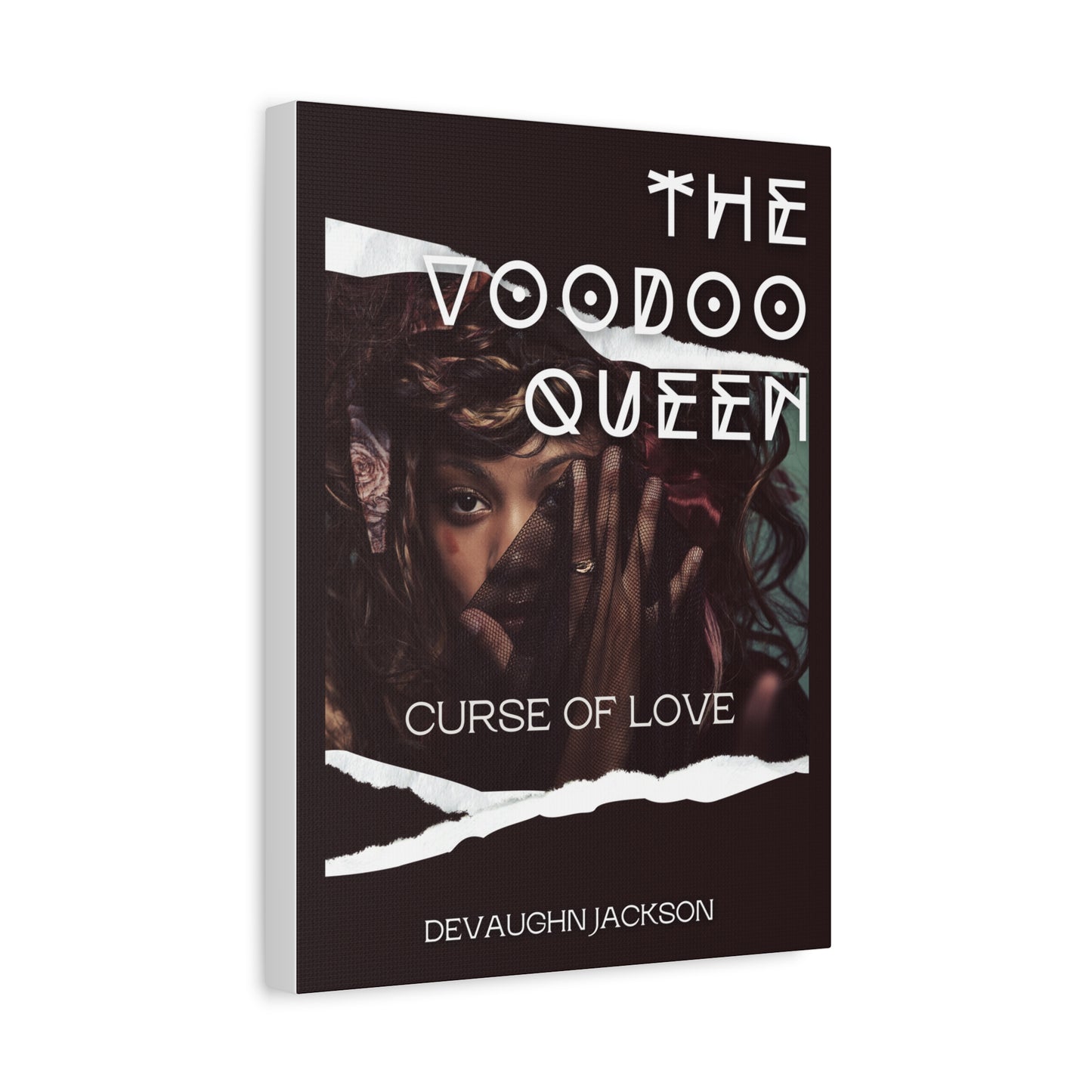 Voodoo Queen Canvas Art Print, Wall Decor for Home, Gift for Art Lovers, Bohemian Vibe, Unique Artwork, Modern Wall Art